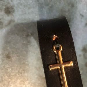 Handmade leather bracelet